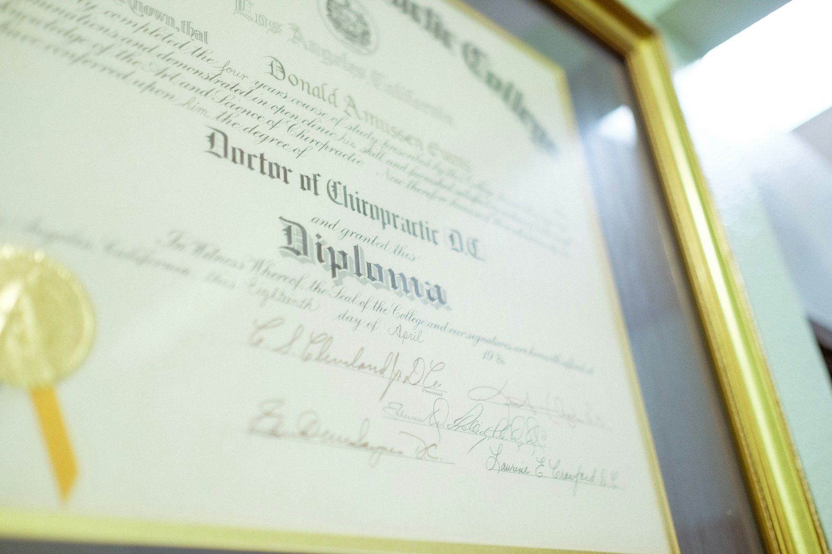 Diploma e Certificado Visto Americano